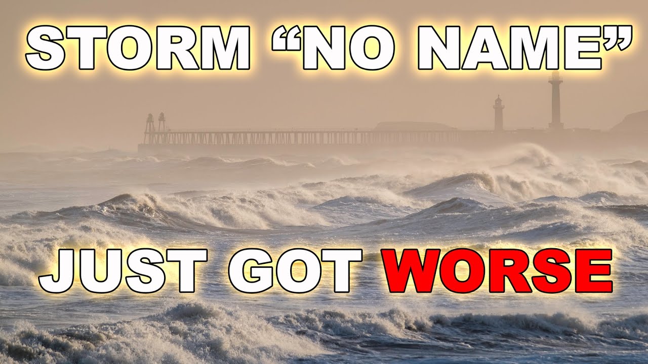 Storm With No Name - Causes Havoc At Sandsend
