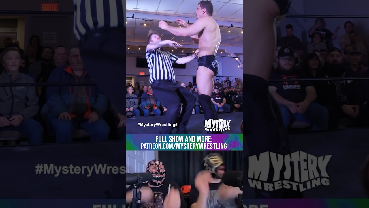 Больше всего судейских ударов в матче за всю историю? #рестлинг #prowrestling #excalibur #orangec...