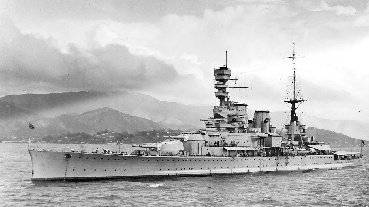 Najsilniejszy krążownik Brytanii HMS Renown przeciwko Kriegsmarine!