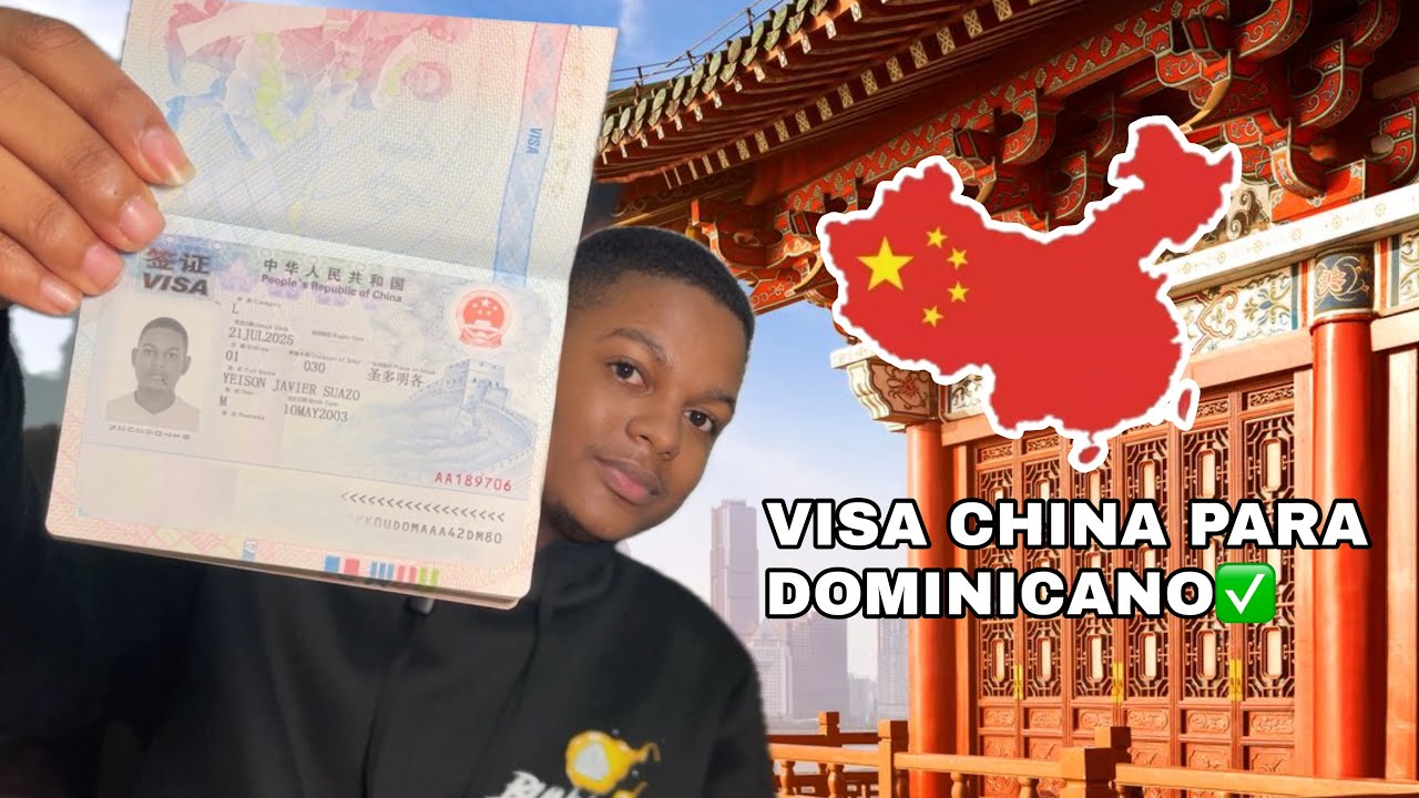 Así conseguí la VISA China 🇨🇳 desde REPÚBLICA DOMINICANA FÁCIL *No la niegan*😱✈️