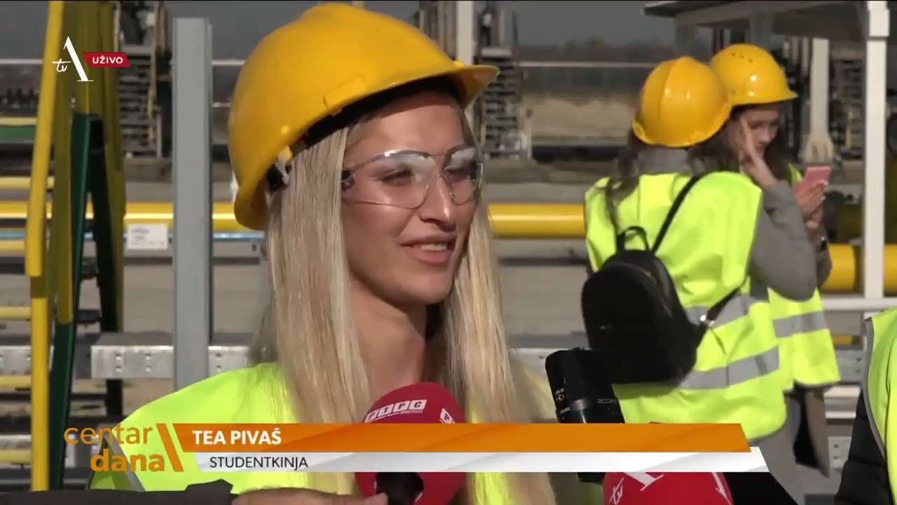 Студенти Технолошког факултета у Рафинерији нафте Брод