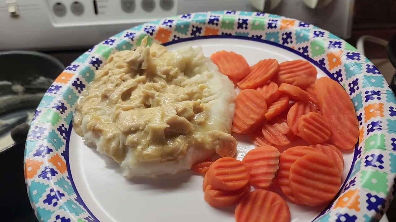 Курица в сливочно-ранчовом соусе, приготовленная в мультиварке