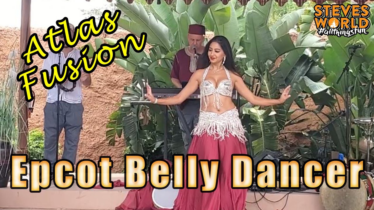 Atlas Fusion Belly Dancer At Morocco In Epcot!