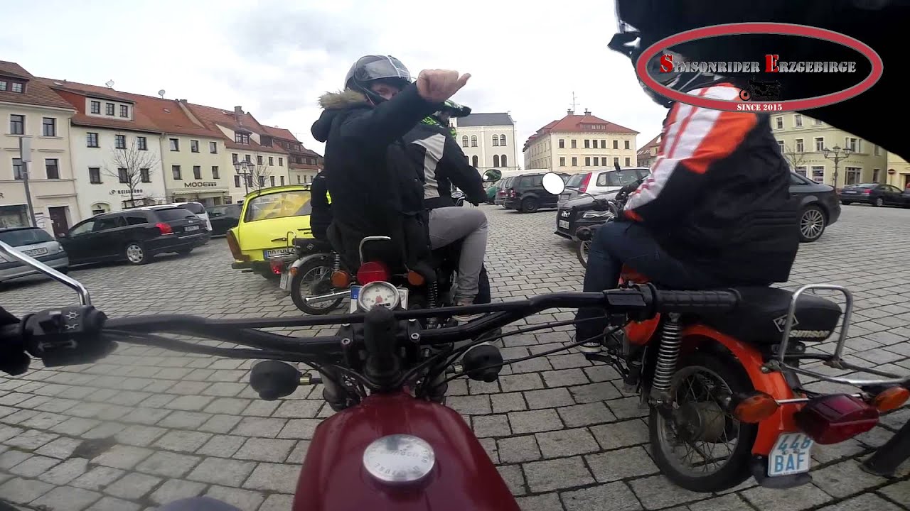 Simsonrider Erzgebirge und 2-Takt-Power // Herbstausfahrt (14.11.2015)