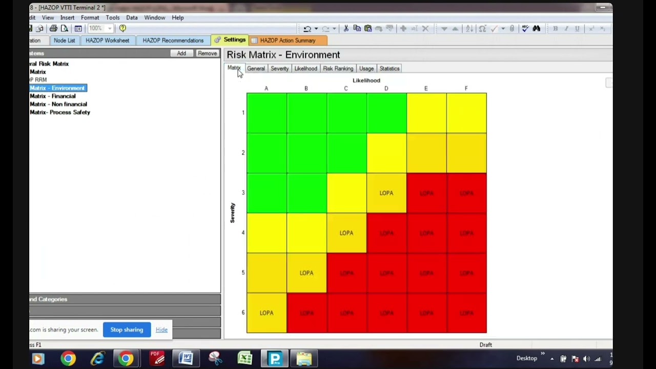 How to update the Risk Matrix in PHA Pro ? | Risk Matrix Update | PHA Pro Worksheet | HAZOP | IITC