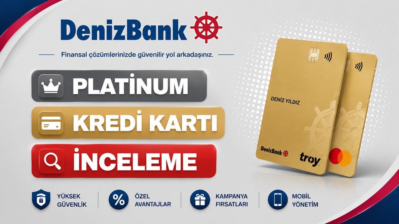 Denizbank Platinum Kredi Kartı İncelemesi