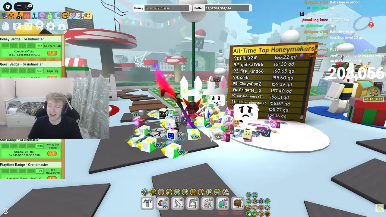 🔥WE MADE IT🔥ON ALL TIME LEADERBOARD🔥WHAT NEXT?🔥BEESMAS GRIND🔥DAY 24/365🔥
