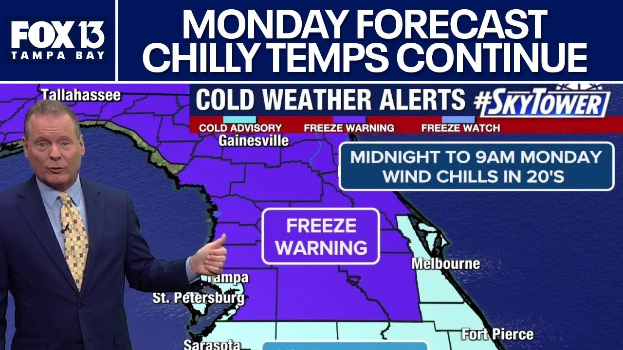 Tampa weather | Monday morning forecast