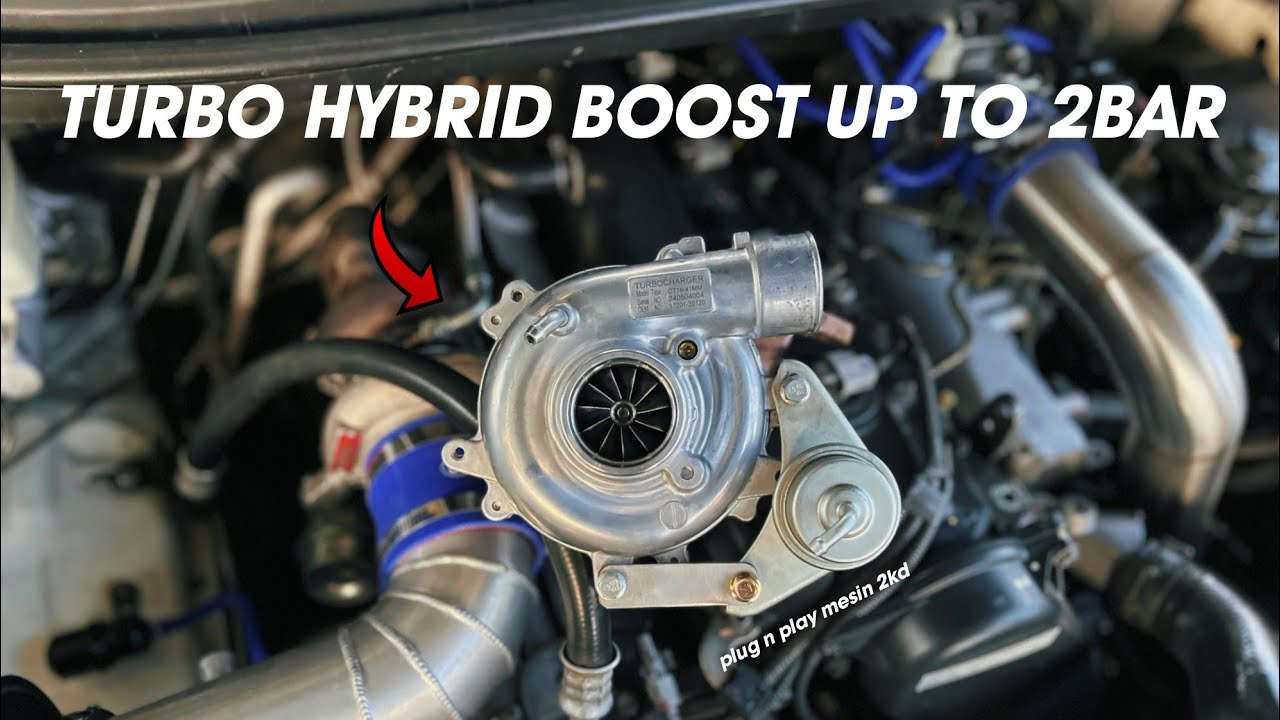 Turbo Hybrid setelah 1 tahun pemakaian di mesin 2kd | Boost 25psi Nozzle std
