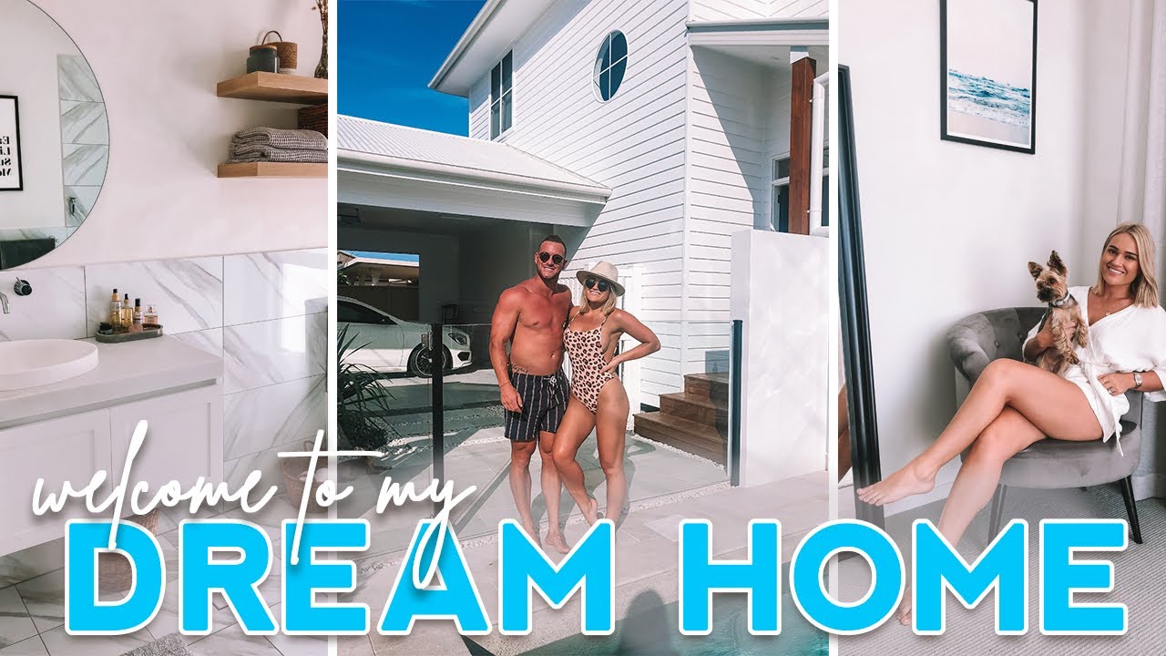 HOUSE TOUR!! Hamptons, Coastal, Boho Style // Georgie Stevenson's Home