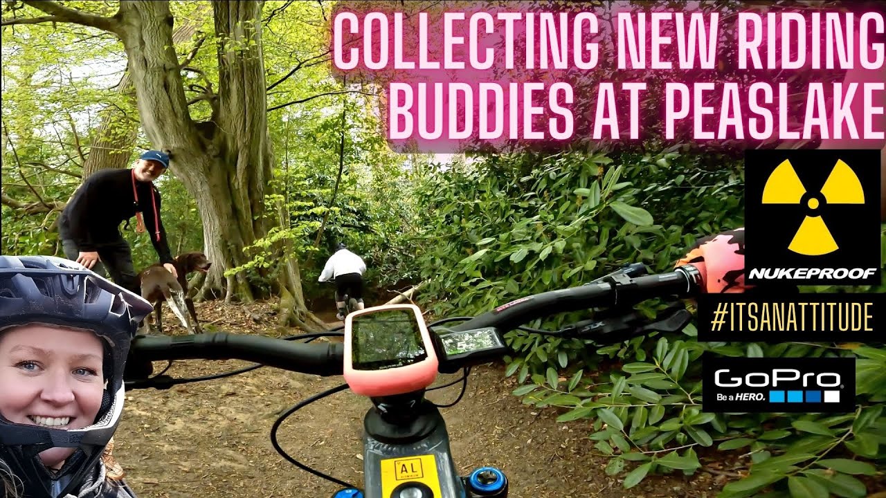 Surrey Hills MTB ☢🔋⚡ Picking up new bike friends at Peaslake with SJ