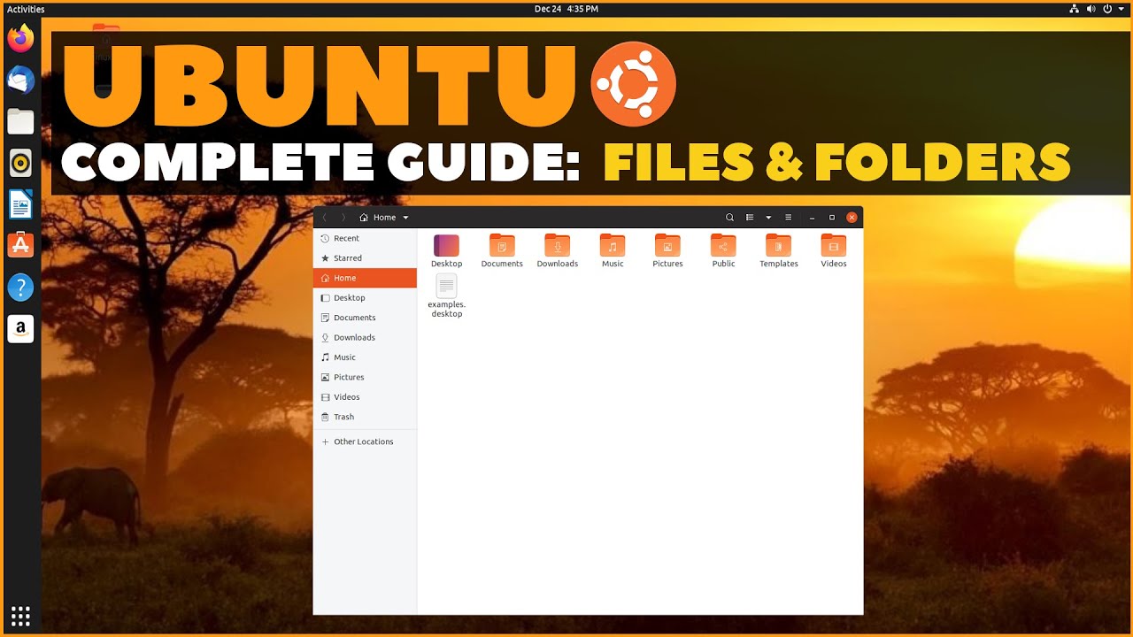 Полное руководство для начинающих по Ubuntu: файлы и папки