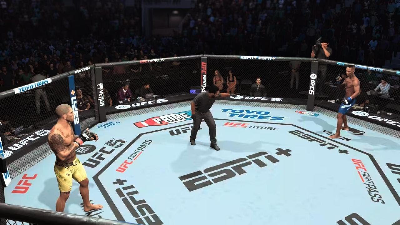 EA SPORTS UFC 5 rank 20 gameplay