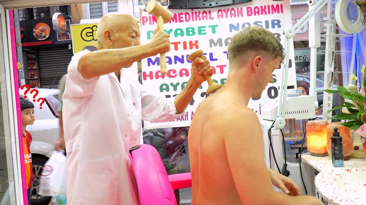 ASMR HARD Pounding Massage by Pink Barber