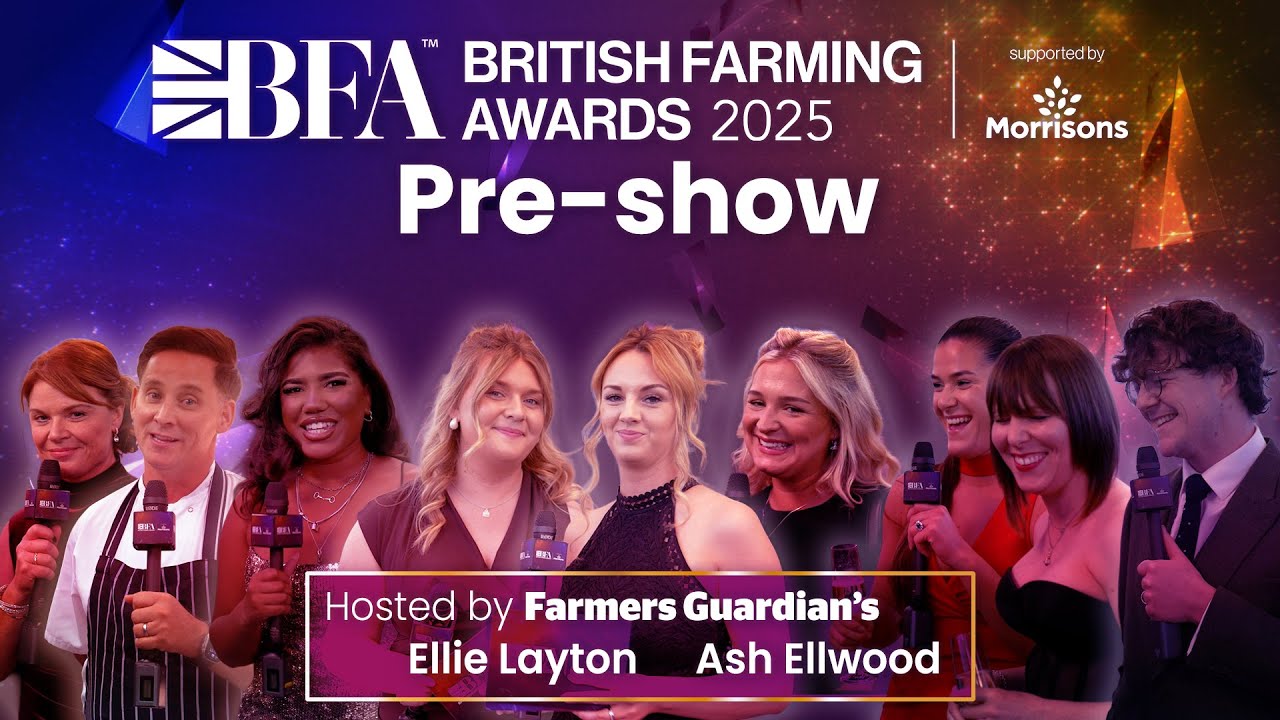 Посмотрите предварительную церемонию вручения премии British Farming Awards 2025!