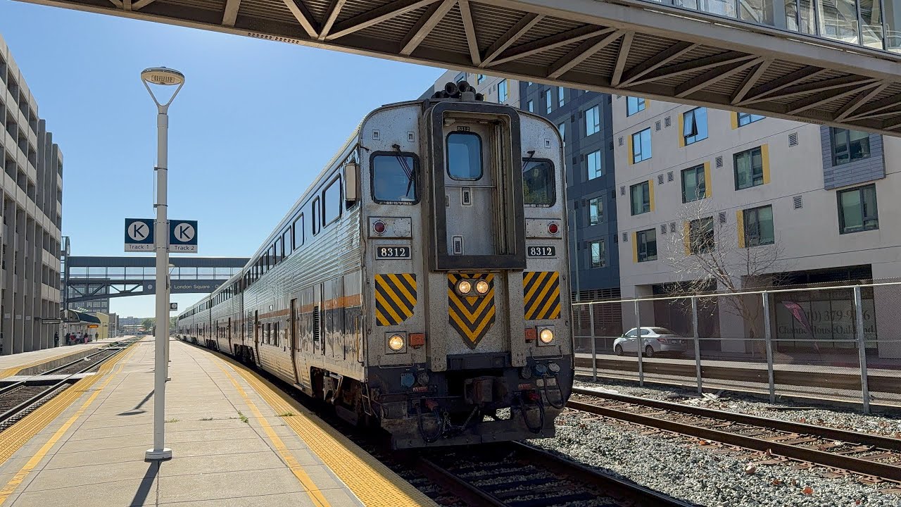 Amtrak Capitol Corridor 724 At Oakland Jack London Square CA 