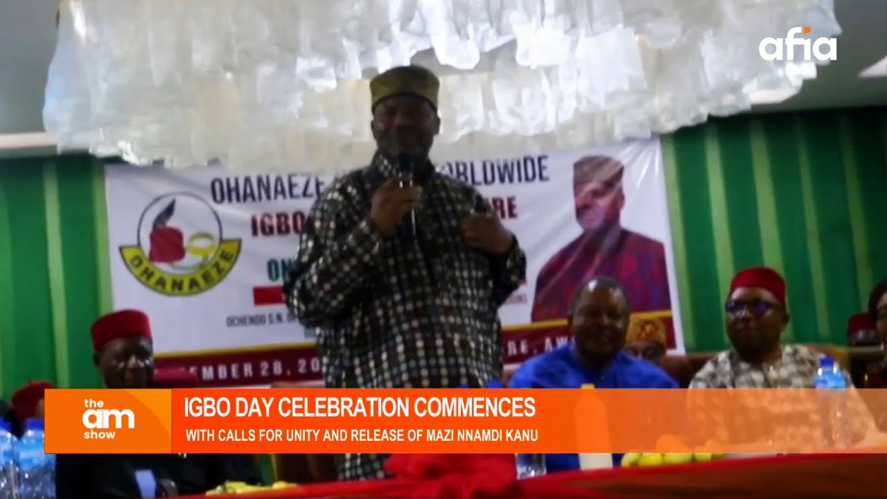 IGBO DAY 2025 BEGINS IN AWKA WITH CALLS FOR UNITY & FREEDOM