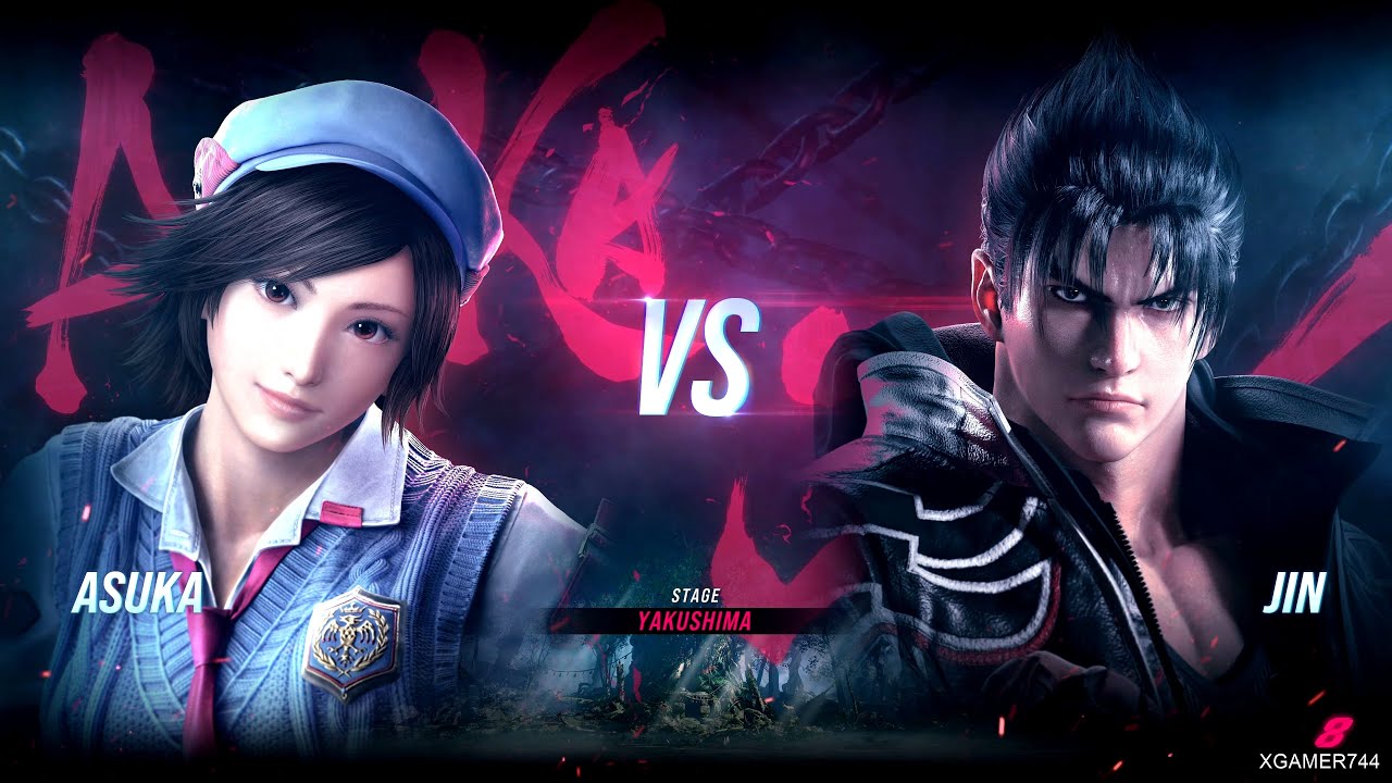 Tekken 8 - Asuka Vs. Jin (ULTRA HARD)