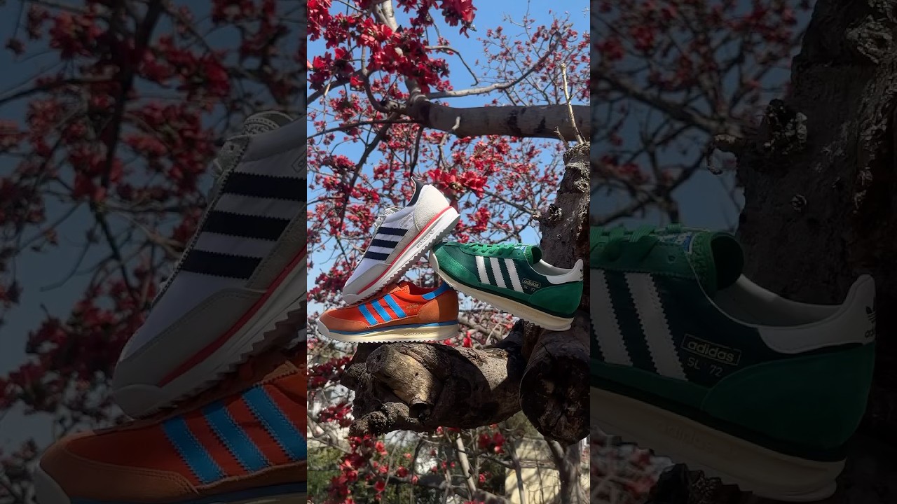 SL72 in 3 new colourways! #vegnonveg #sneakers #shoes #sneakercommunity #adidas #sl72