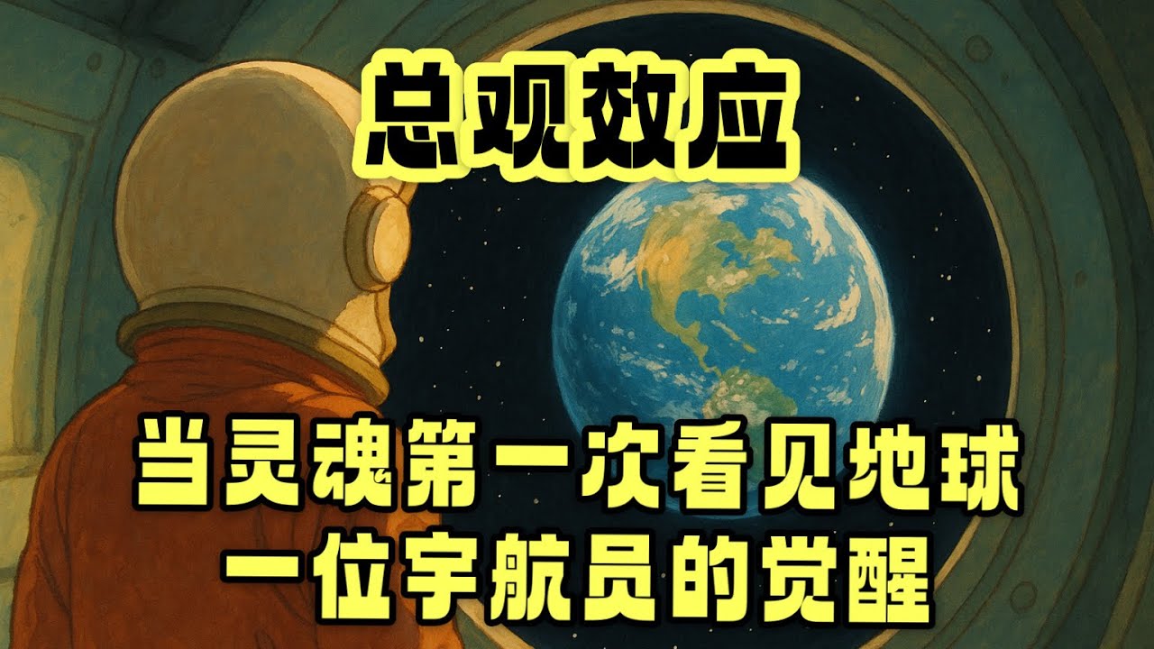 总观效应｜当灵魂第一次看见地球｜一位宇航员的觉醒