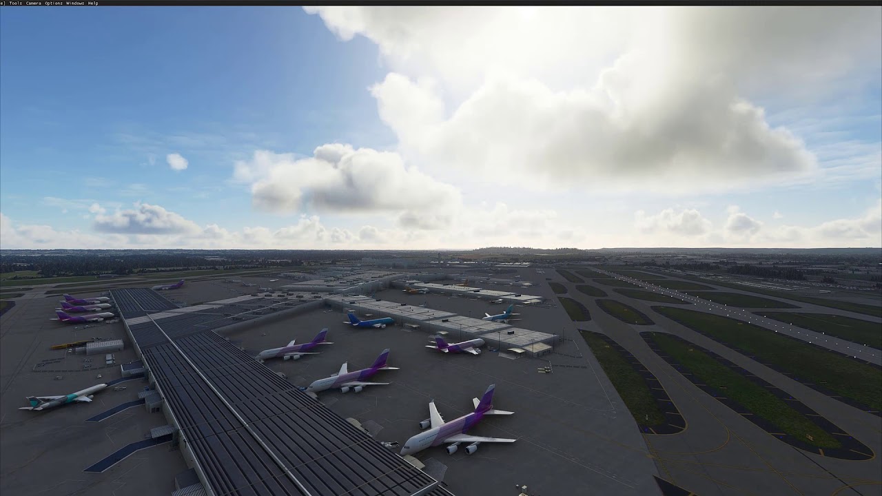 FSdreamteam's KSDF- Louisville Int'l for Microsoft Flight Simulator.