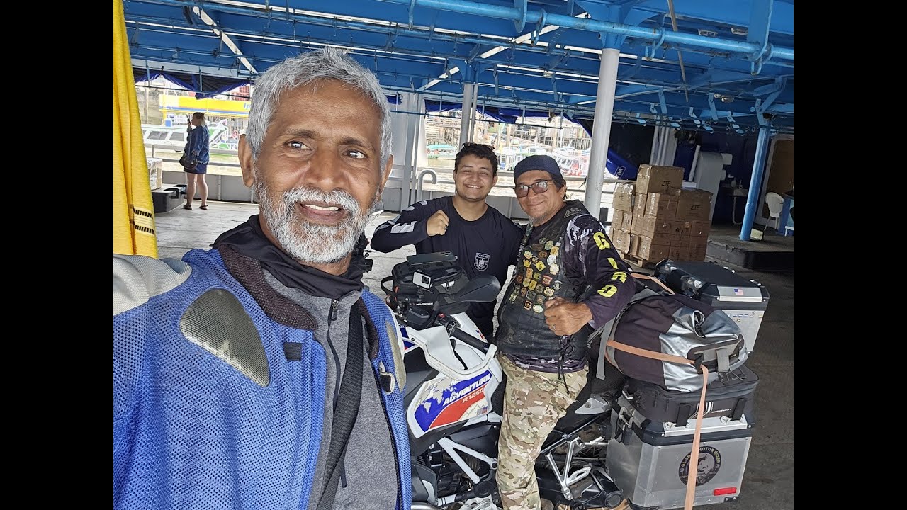 Around the World - Oiapoque | Cargo Boat Journey from Macapá to Belém  R1250 GSA | Brazil Ep - 37