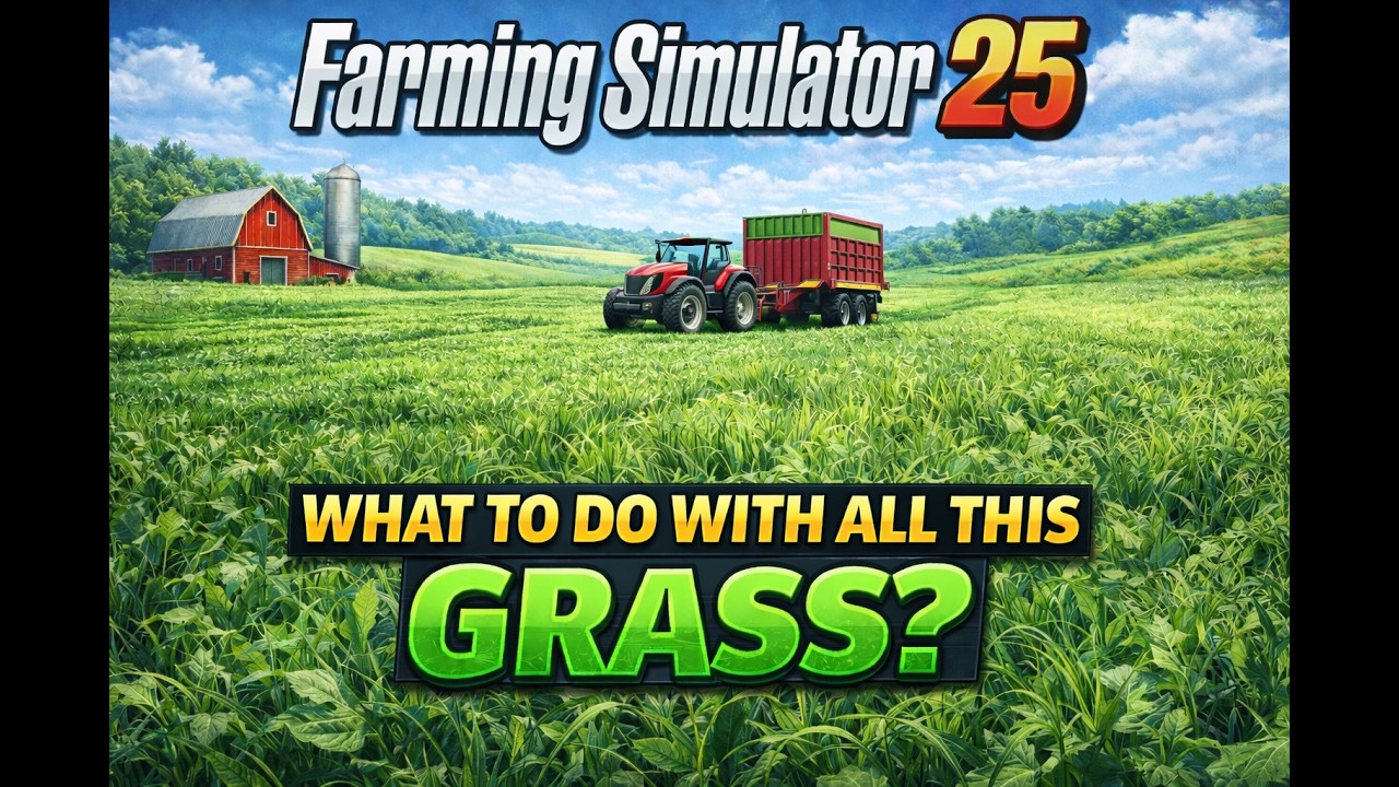 What to do with this all this grass??  Submerged Sanctuary Challenge