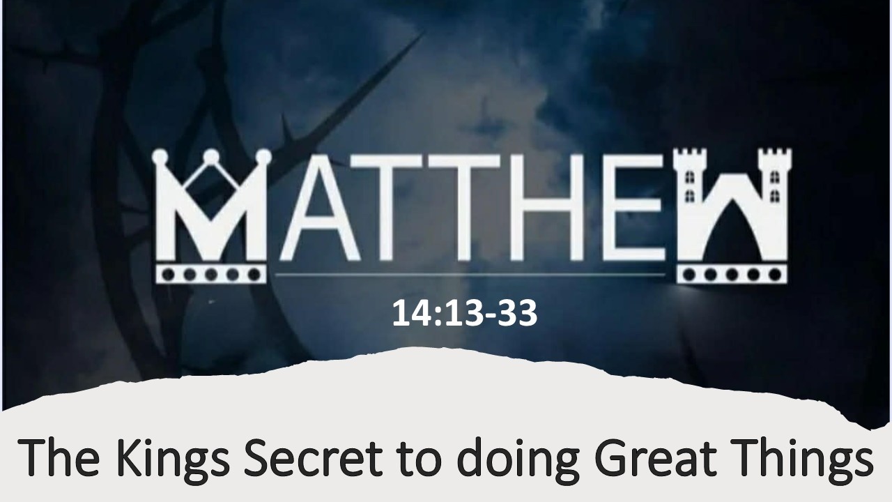 The King's Secret To Doing Great Things
