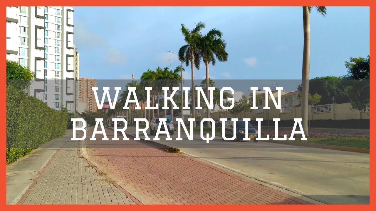 (4K) Walking in Barranquilla: Sector Villa Santos - Buenavista