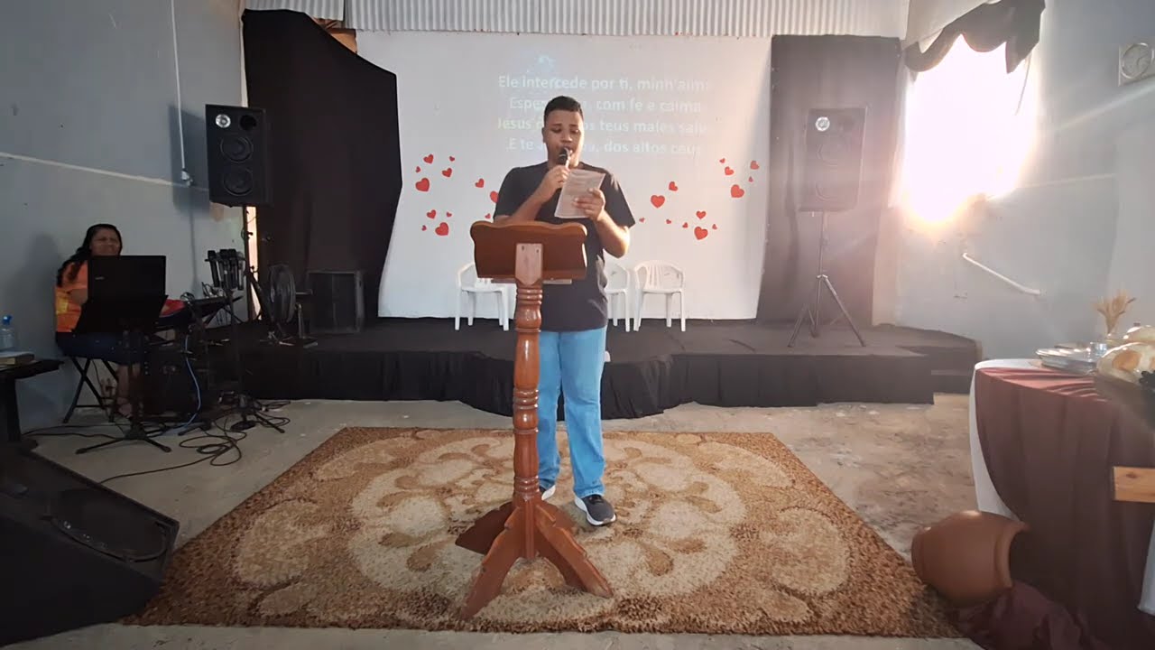 A Alma Abatida - Junior cover Paulo Vinicius Hino da Harpa Cristã 193 Igreja IECP Novo Tempo