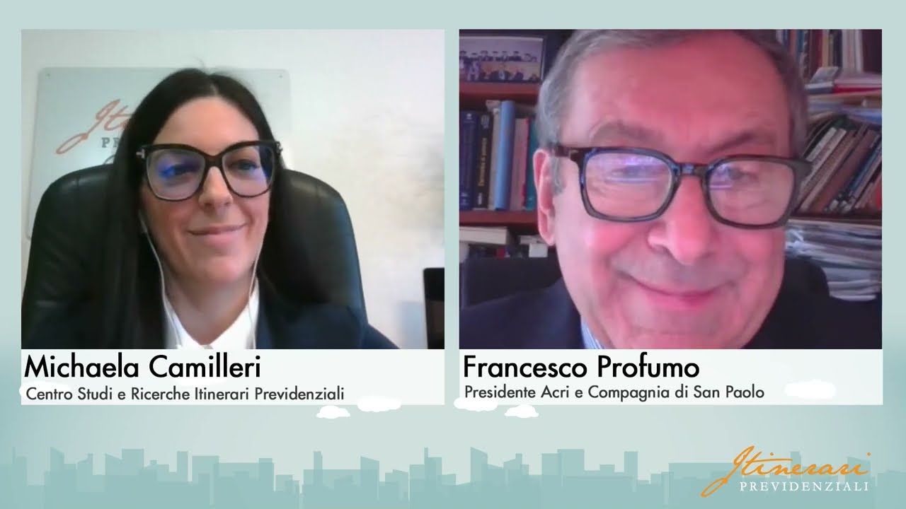Il ruolo delle Fondazioni di origine Bancaria per lo sviluppo delle comunità: Francesco Profumo