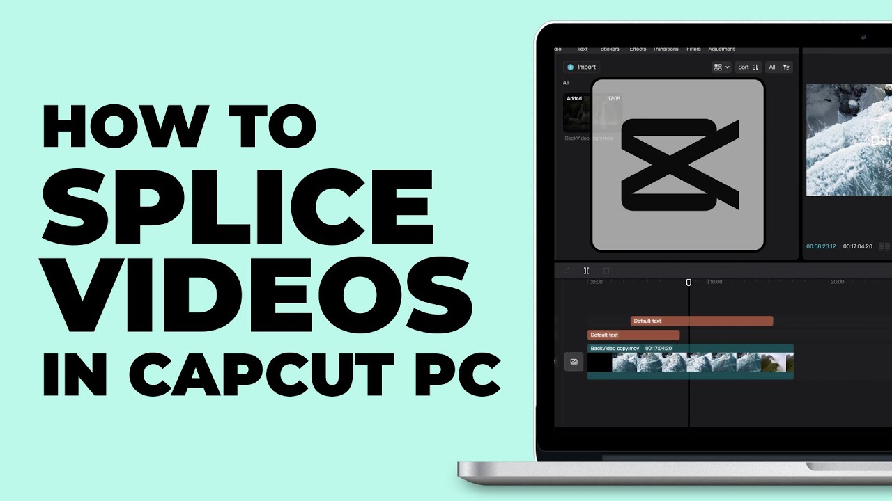How To Splice Videos in CapCut PC 2023 | Windows & MacBook | Latest update