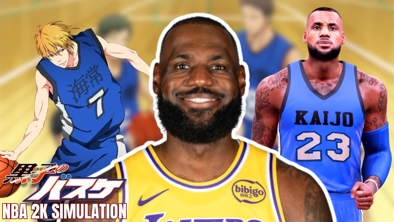 I Put LeBron James In Kuroko no Basket With Ryota Kise In Kaijo | NBA 2K Simulation