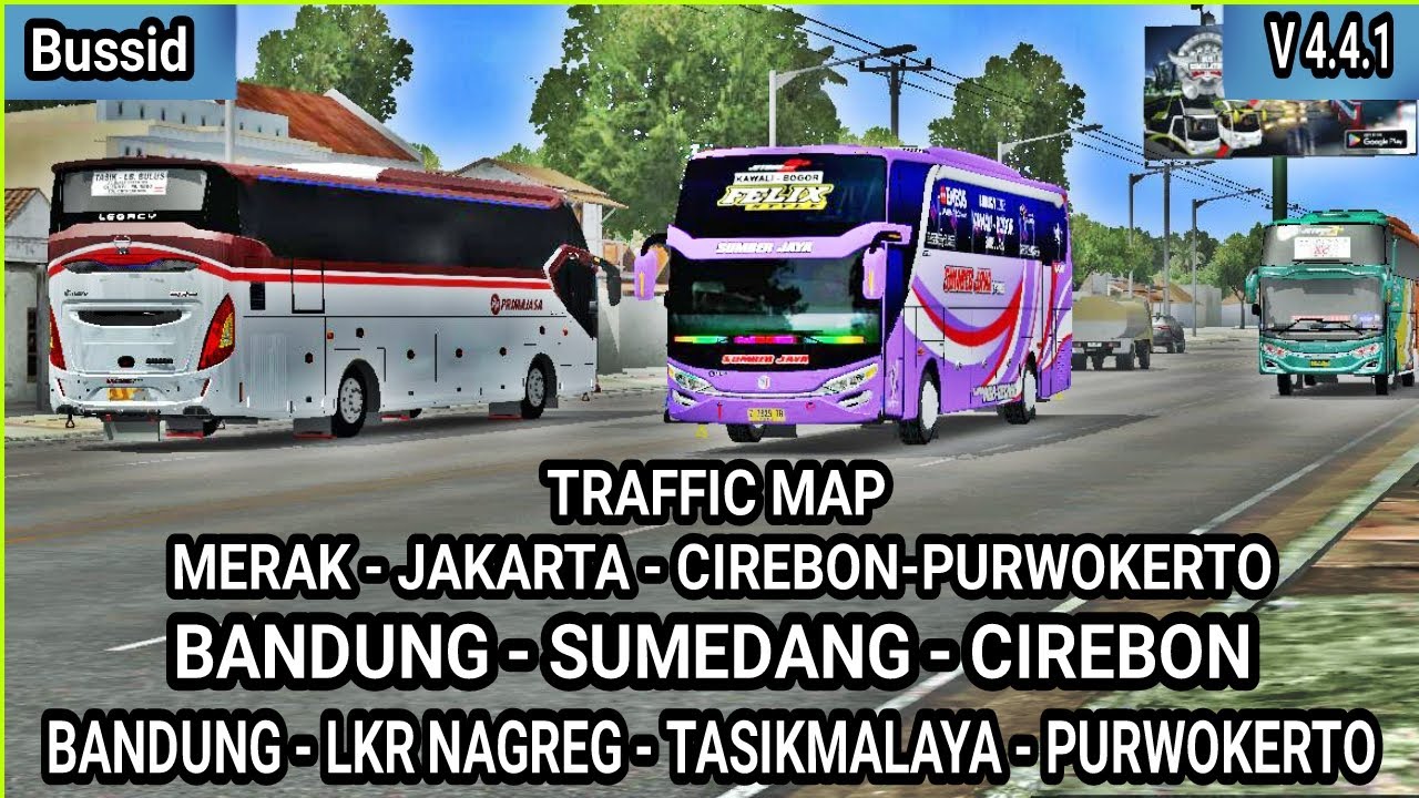 KODENAME TRAFFIC JABAR X NGAPAK BUSSID V 4.4.1
