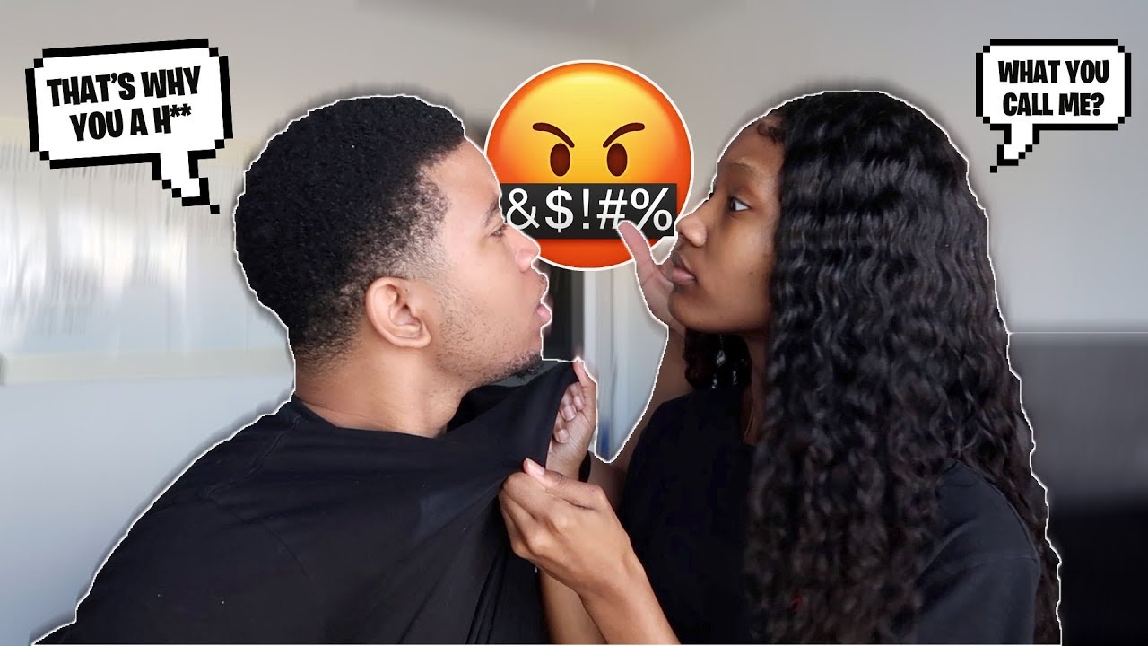 Calling My GIRLFRIEND The "H" WORD To See Her Reaction! *NEVER AGAIN*
