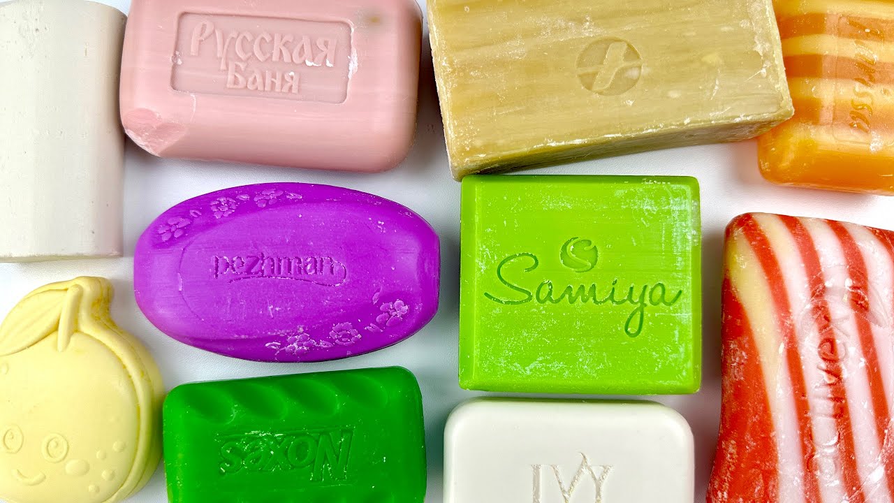 ASMR Carving soap. Soothing cutting soap | ASMR Soap.