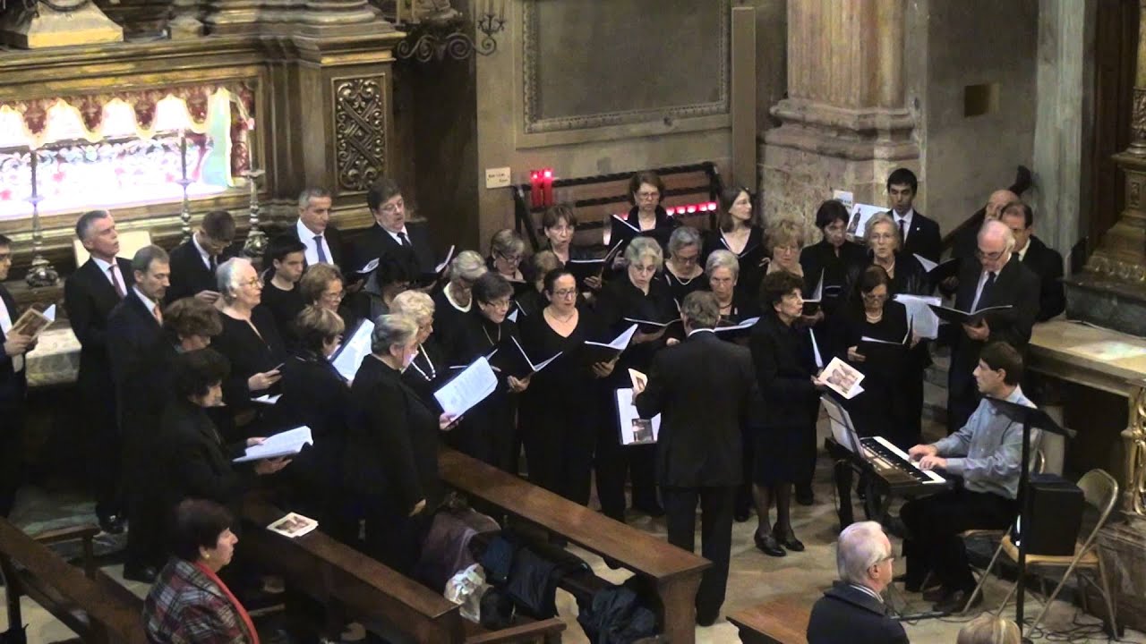 Tantum ergo. Capella de Música Verge de Gràcia. Basílica de de la Mercè 2015.avc