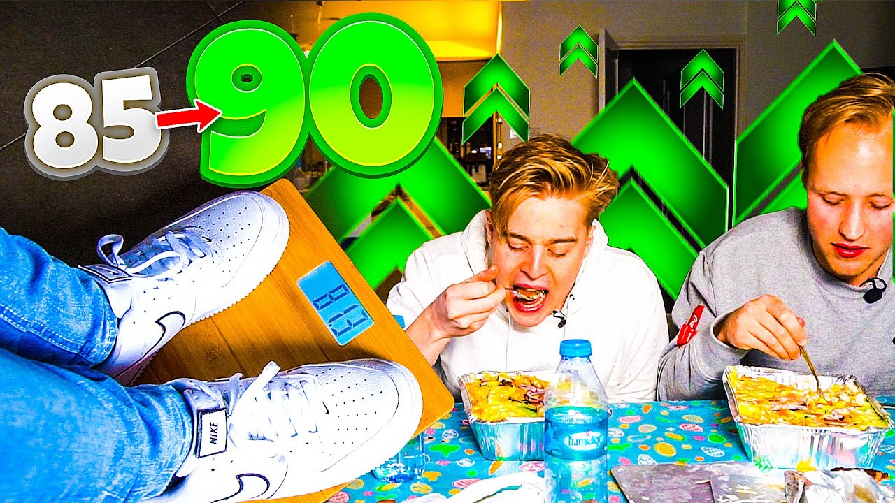 ZOVEEL MOGELIJK KILO'S AANKOMEN IN &Eacute;&Eacute;N DAG