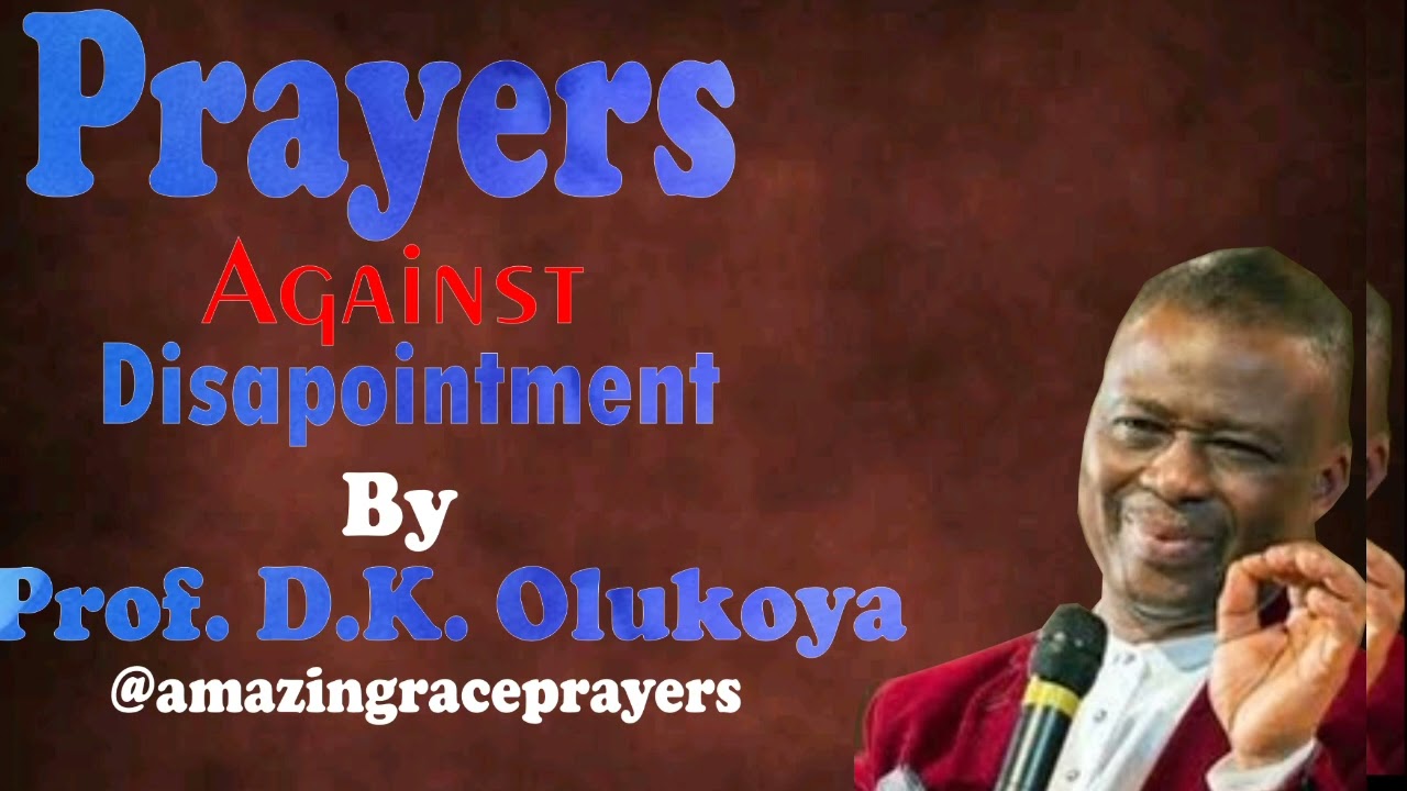 Prayers Against Disappointment