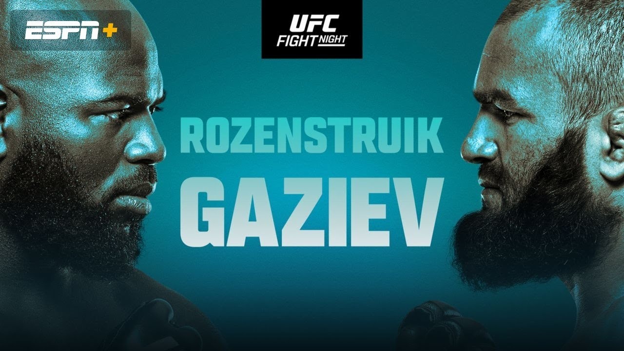 UFC Vegas 87 LIVE Bet Stream | Rozenstruik vs Gaziev Fight Companion (Watch Along Live Reactions)