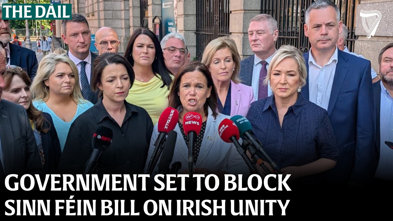 Правительство заблокирует законопроект Sinn F&eacute;in об объединении Ирландии