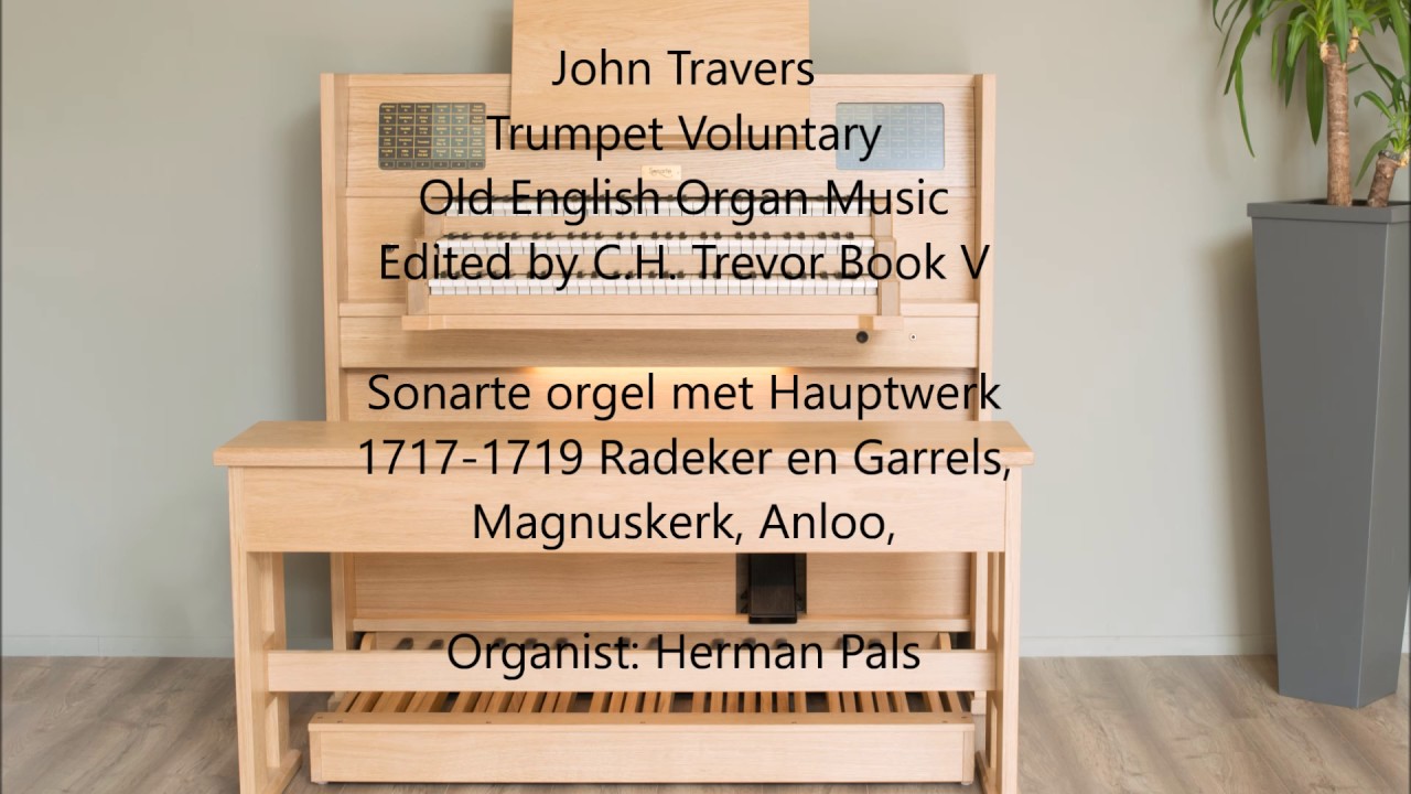 John Travers Trumpet Voluntary (Hauptwerk Organ)