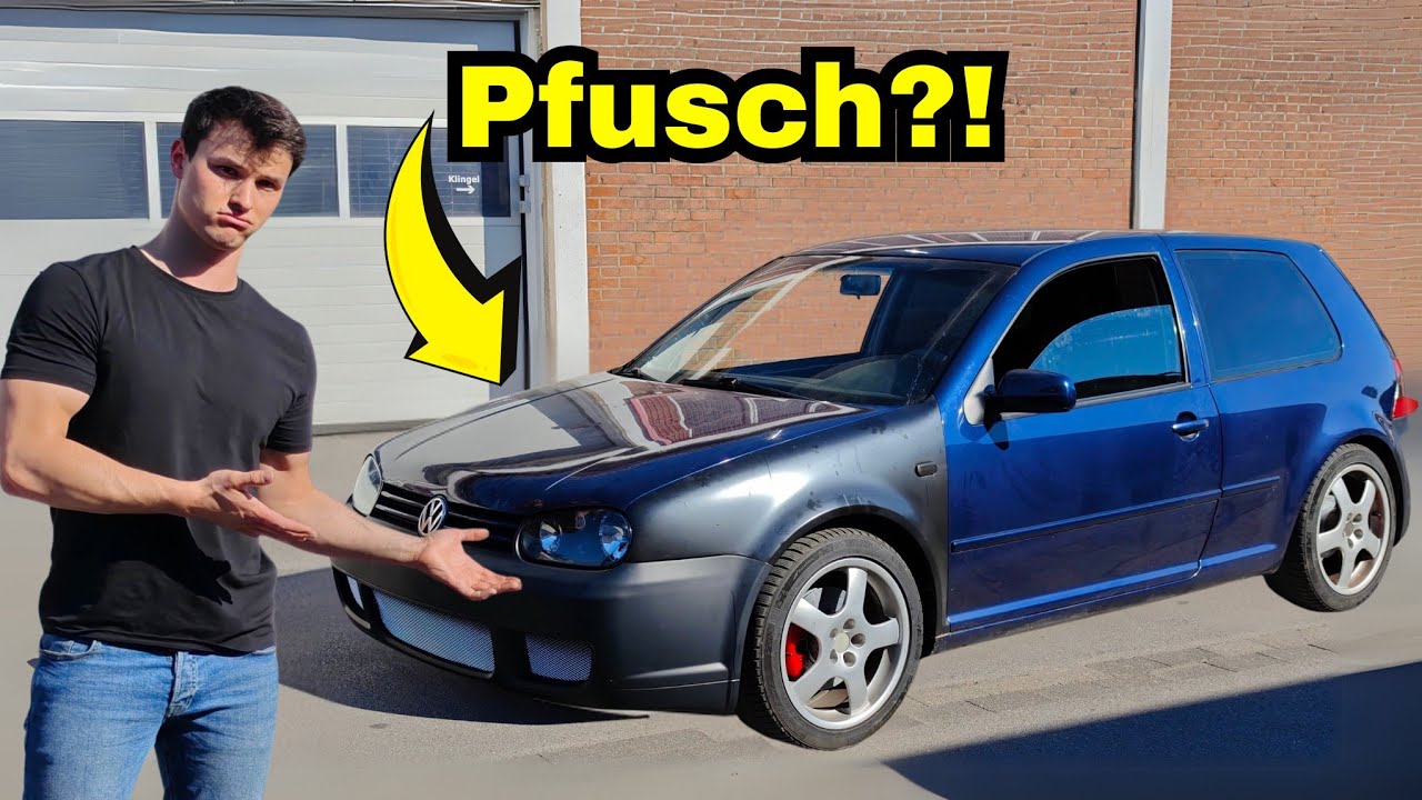 Billig GOLF GTI wird zum R32 SAMMLERSTÜCK! - Golf 4 Umbau