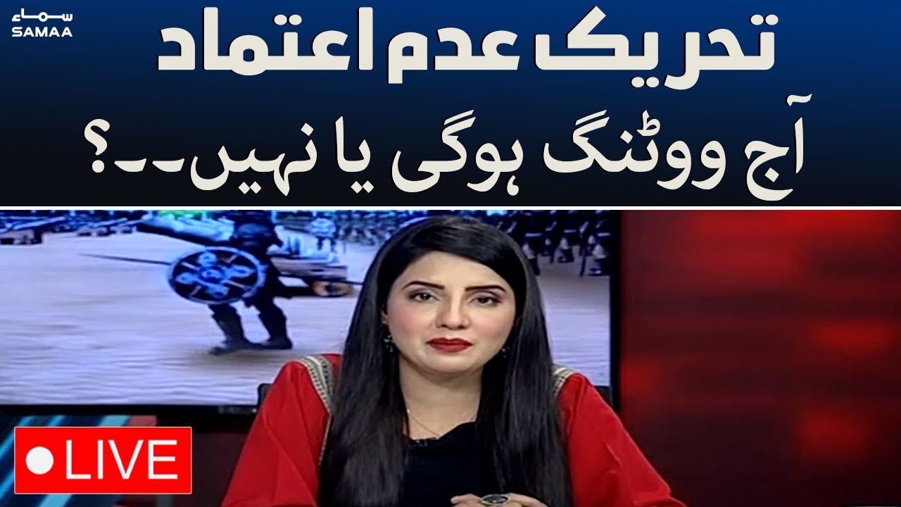 No Confidence Motion Voting in National Assembly | PM Imran Khan vs Opposition - SAMAA TV