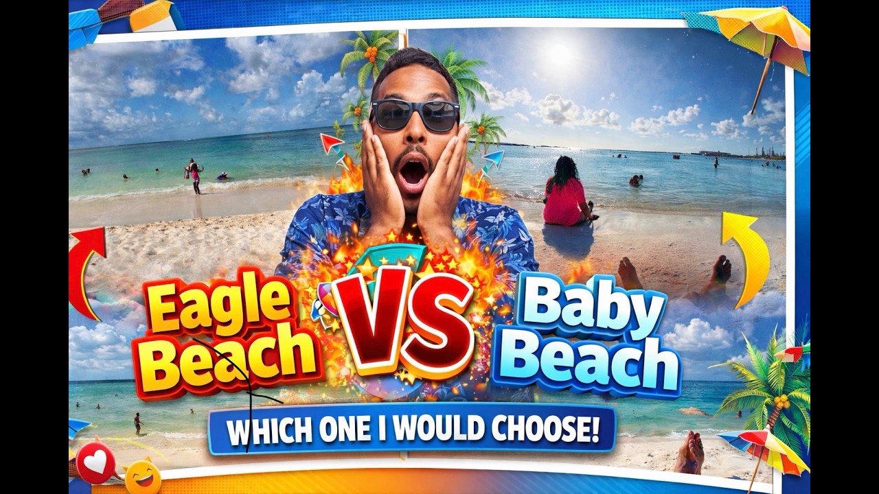 Eagle Beach vs Baby Beach If I Could Only Choose 1......  (ARUBA)