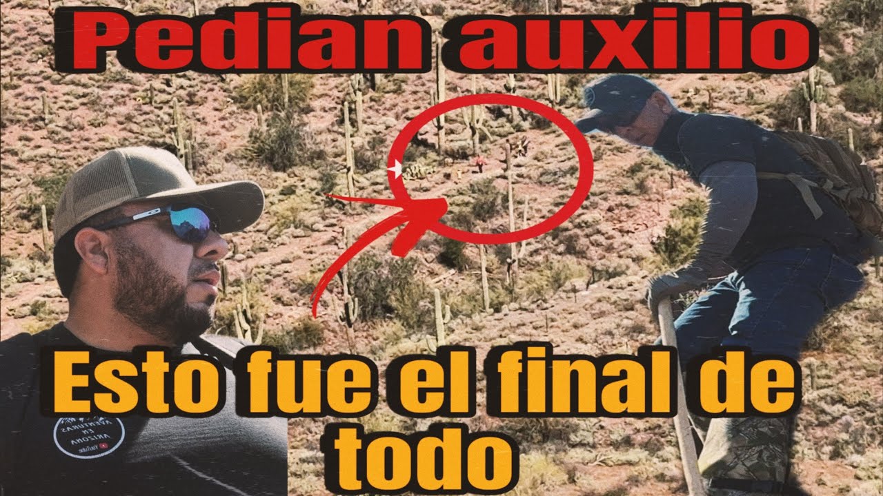 Pedian  auxilio familia con niños. Esto el final 