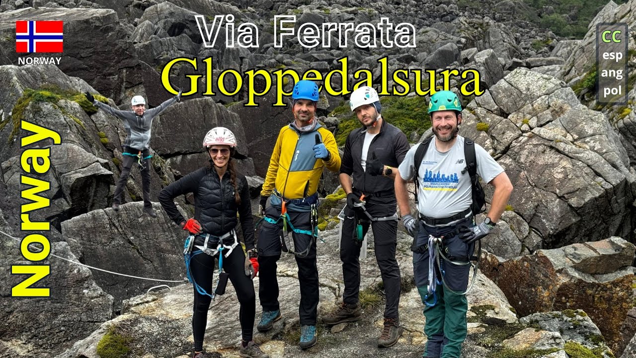 Via Ferrata Gloppedalsura ,Norway
