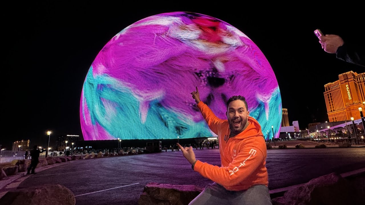 Conoce la Esfera gigante de LAS VEGAS Por Dentro