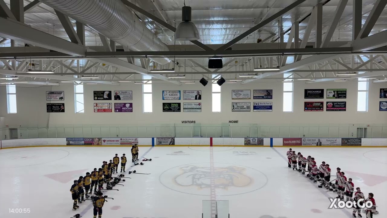 Blue and gold tournament the end.