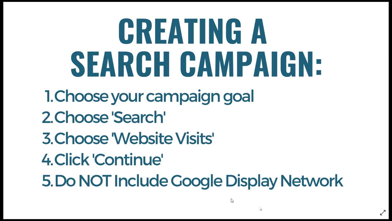 Google Ads Tutorial 2020 - Step-By-Step Google Adwords Tutorial For Search Campaigns